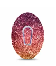 ExpressionMed Glittering Fall Dexcom G6 Tape and Sticker