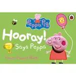 PEPPA PIG: HOORAY! SAYS PEPPA FINGER PUPPET BOOK (指偶硬頁書)/PEPPA PIG【禮筑外文書店】