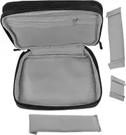 Portable Electronic Organizer Bag Double Layer Travel Case for Cables Power Banks USB Drives Accessories Compact Storage for Home Office Travel
