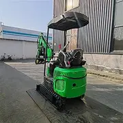 1.2 ton Mini Excavator with Tracks – Hydraulic Crawler Excavator for Landscaping, Construction & Farm Use – Lightweight, Portable & Durable