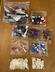 NON-Lego Building Pieces 9 Sealed or Taped Bags - See Description