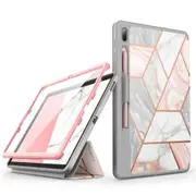 Trifold with Built-in Screen Protector Case for Samsung Galaxy Tab S7 Fe