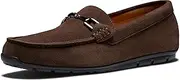 [FootJoy] Men's Club Casuals Suede Loafer Golf Shoe, Chocolate, 10.5