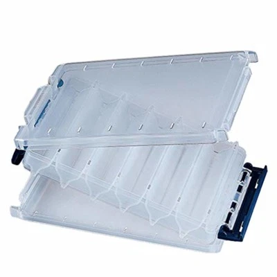 MEIHO Fishing Double Layer Bait Tackle Storage Box Plastic Clear Container 120