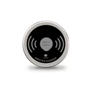 Modern Furniture In Desk Wireless Charging and USB Cable Cubby Management Dock