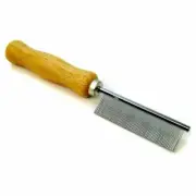 Safari Dog Wooden Handle comb removes fleas nits and debris haired pets