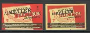 MATCHBOX LABELS SWITZERLAND- Keller Ullmann store in Rapperswil x2 diff -**mint