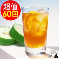 在飛比找PChome24h購物優惠-【水晶】古早味冬瓜茶包12袋(共60包)