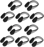 Practical Swimming Nose Clip Set 10pcs Silicone Nose Protectors Dry Nose Swimming Supplies for Pool Beach