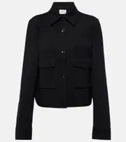 [Dorothee Schumacher] Dorothee Schumacher Emotional Essence jersey jacket AU 16 black