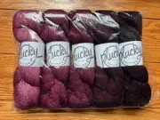 Plucky Knitter Solo Fingering Bing Gradient Yarn 5 Skeins