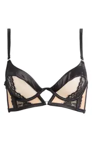 Hunkemöller Nisha Underwire Bra in Caviar at Nordstrom, Size 38C