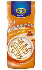 Kruger CAPPUCCINO CARAMEL & CROCANT - Instant Coffee 500g / 17.73oz