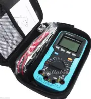 New LCD Auto Range Digital Multimeter Buzz AC DC Volt Amp OHM Temp Tester