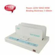 220V Hot Melt Binding Machine SK-5000 Automatic A3 A4 A5 Book Envelope Binder