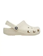 [Crocs] Classic Clog Youth Beach Sandals in Bone
