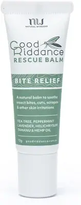 Good Riddance Rescue Balm 10G - Natural Insect Bite Itch Relief. Stop the Itch w