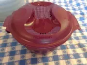 TUPPERWARE® Microwave Rice Maker Cooker Steamer PURPLE ** NEW **
