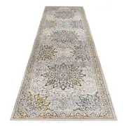 Sahara 892 in Gold Hallway Runner Rug