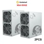Goldshell Mini Doge 185M 235W Silent Miner LTC Miner Mining Doge Coin WIFI 2PCS