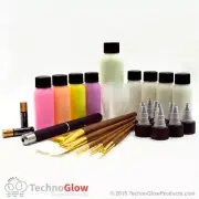 41-Piece Deluxe Glow in the Dark Paint Set