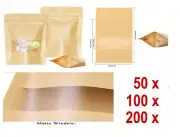 CHEAP Zip Zipper Seal Lock Bag Standup Resealable Packing Pouch Bag Window