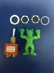 NKK P-2023 Toggle Switch, 3-position (off-on-off), 250V AC