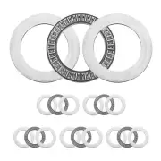 6 Sets AXK3552+2AS Thrust Needle Roller Bearings 35x52x4mm, P5 (ABEC 5)