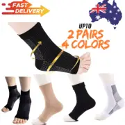 Foot Sleeve Plantar Fasciitis Compression Socks Achy Swelling Heel Pain Ankle