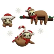 A Wonderful Life - Shelly's Buttons - Snowflakes & Sloths - Craft Scrap Sew