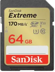 Sandisk Extreme SDXC 64GB SD Memory Card