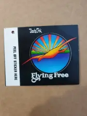 Retro Sticker - Bracks Clinik - Flying Free 80's 0r 90's Surfing Clothing