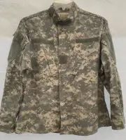 US ARMY..DIGITAL CAMO..NYLON / COTTON..RIPSTOP..COMBAT..COAT..NWOT..MED SHORT
