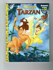 DISNEY'S TARZAN SWING TIME 1999 GOLDEN BOOKS SC BOOK NEW NM+ RARE! BURROUGHS