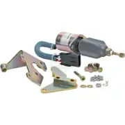 Shut Down Solenoid Kit 12V Continuous Duty Copper Terminals RQV-K Governor