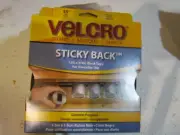 VELCRO® Brand STICKY BACK® Tape Roll 3/4" x 15 ft Black - 3 ROLLS!