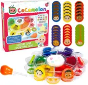 Cocomelon Color Science Kit - 5 Kids Science Experiments of Mixing, Sorting and