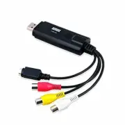 USB Video Capture Card - S Video / Composite to USB Transfer Cable - Grabber Lea