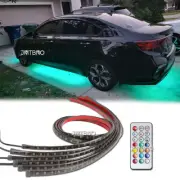 6 RGB Dream Color Underglow LED Turn Signal & Brake Strip Lights For Kia Optima (for: Kia)