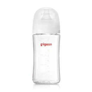 貝親 PIGEON 第三代母乳實感玻璃奶瓶-160ml/240ml