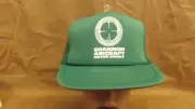 Vtg Shannon Aircraft Motor Works Mesh Snapback Hat/Cap NOS Clare Ireland
