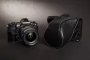 Genunie Real Leather Full Camera Case bag for Olympus OM-D E-M5 EM5 II M2 Black