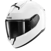 Ridill 2 Blank White Azur WHU Full Face Helmet