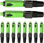 Fiber Optic Connector | SC Fast Fiber Quick Connector,Cable Tools for Home Data Centers Communication Base Stations Business Users