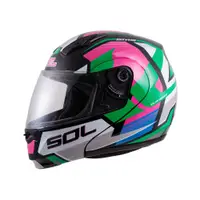 在飛比找蝦皮商城優惠-【SOL Helmets】SM-3可掀式安全帽 (原子動力_