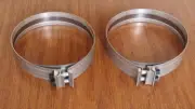 Diesel Particulate Filter DPF Outlet Pipe Clamps 2pcs Replace DDE A6809950302