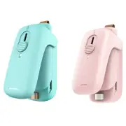 2PCS Bag Sealer 2 in 1 Handheld Bag Sealer Heat Seal and Cutter Portable2721