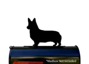 Pembroke Welsh Corgi Mailbox Topper / Sign - Hardware Included - USA Made