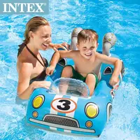 在飛比找momo購物網優惠-【INTEX】兒童造型游泳圈-車子/飛機/魚(59380)