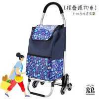 在飛比找Yahoo!奇摩拍賣優惠-【現貨】車 菜籃車 折疊推車 買菜車 購物籃 爬樓梯推車 買